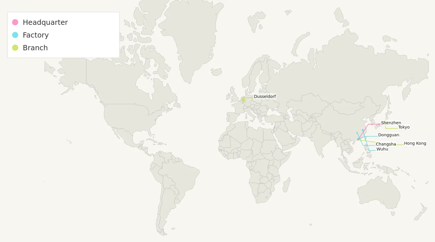 Global Footprint Map